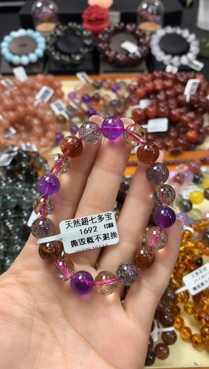 未镶嵌手串水晶10*