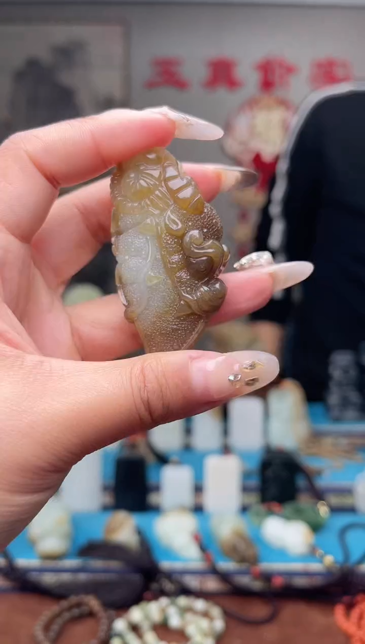 【闪购商品】和田玉挂件未镶嵌1