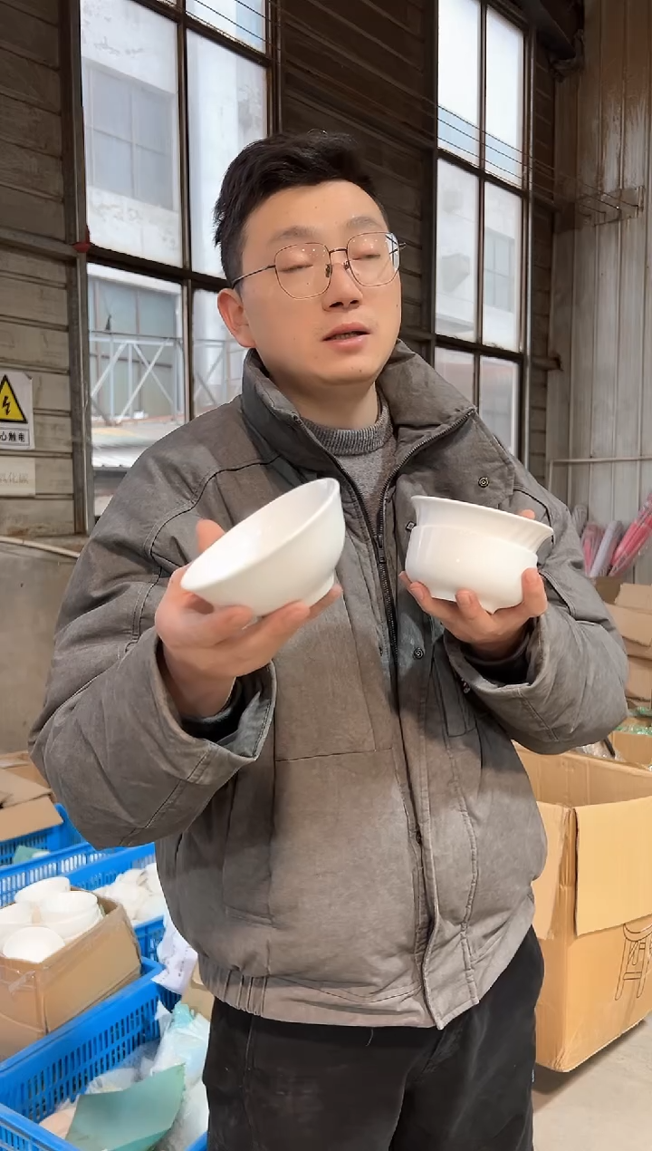 【闪购商品】无铅玻璃6只一样的碗-不挑款