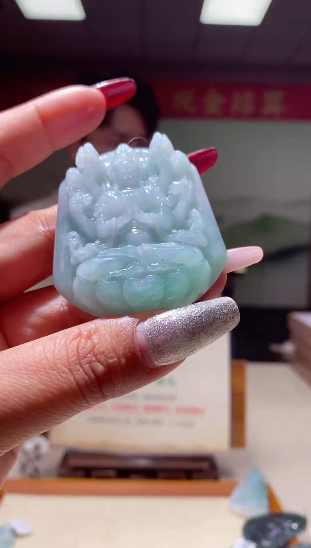 【闪购商品】定制翡翠未镶嵌翡翠216039