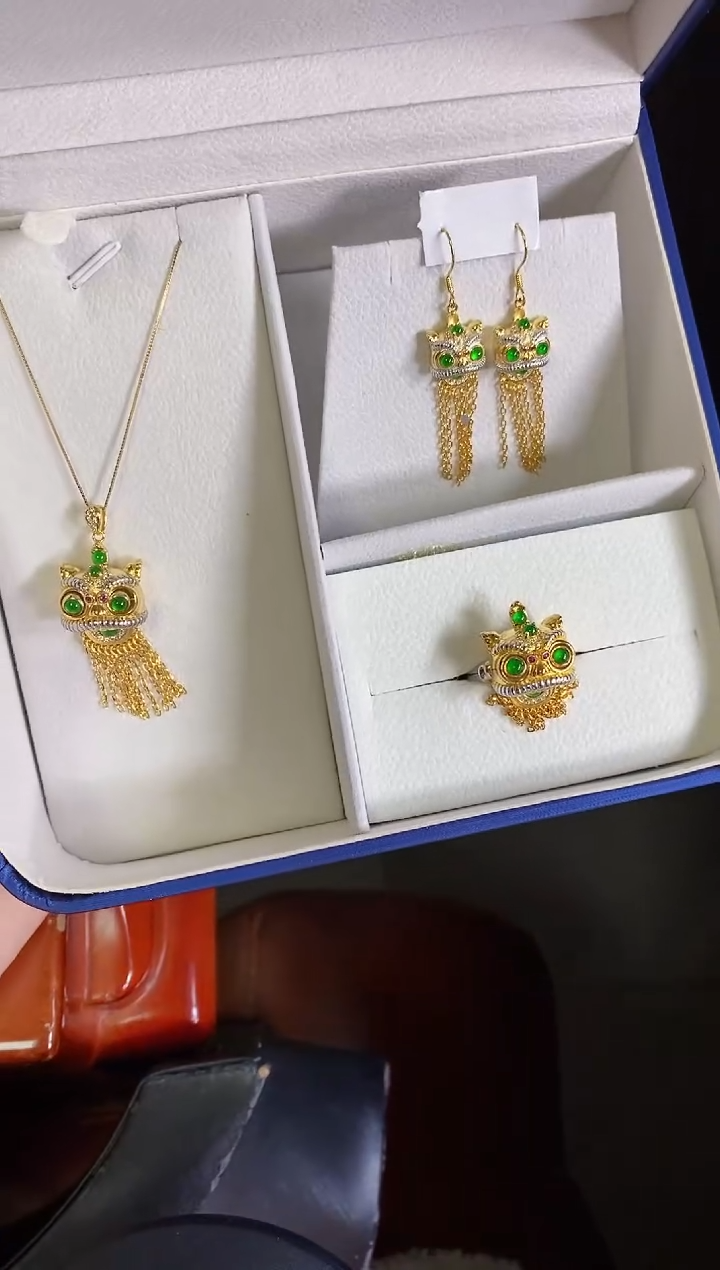 【闪购商品】翡翠颈饰银S925镶嵌0625