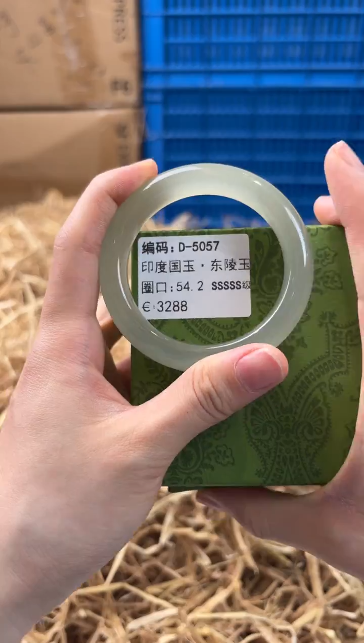 未镶嵌手镯石英质玉D-5057