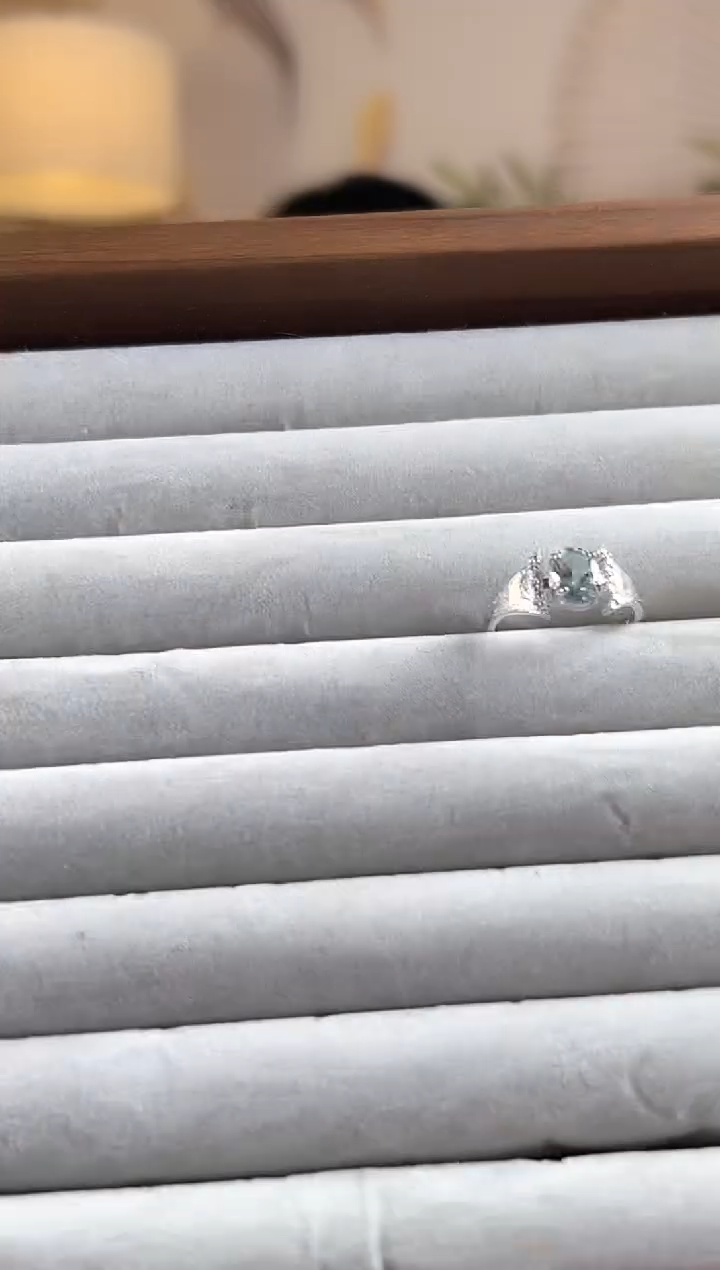 【闪购商品】海蓝宝石戒圈未镶嵌KT25030218