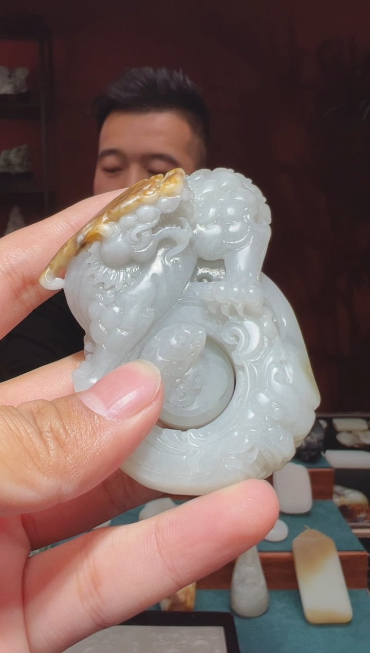 【闪购商品】和田玉吊坠(不含链)未镶嵌1