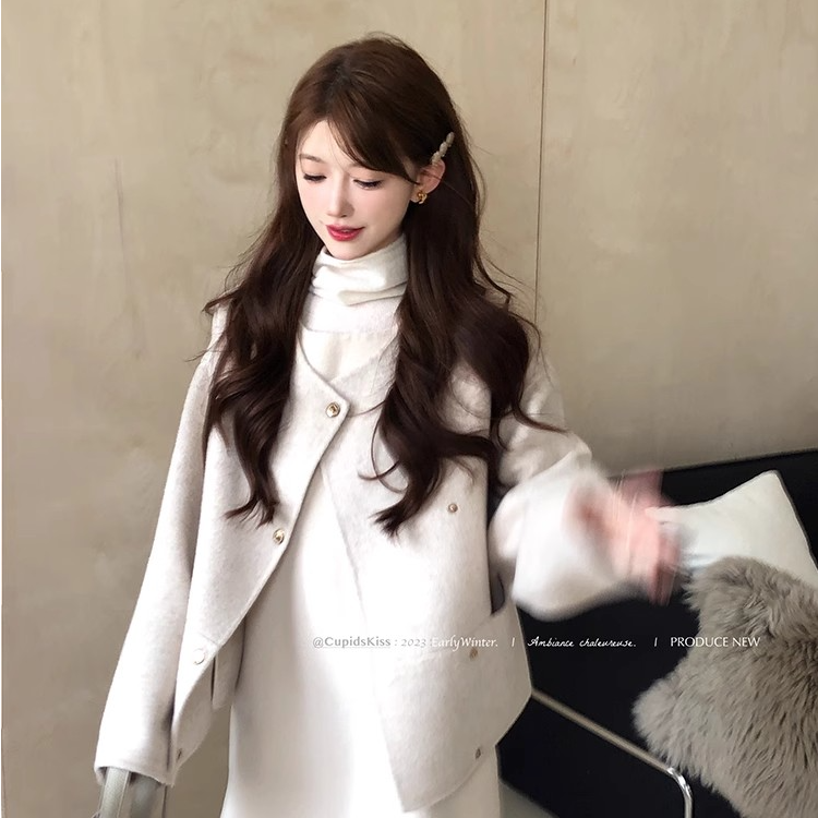 [小陈] csk丘比特 简约的贵气 10羊绒Lp私服版型羊毛大衣