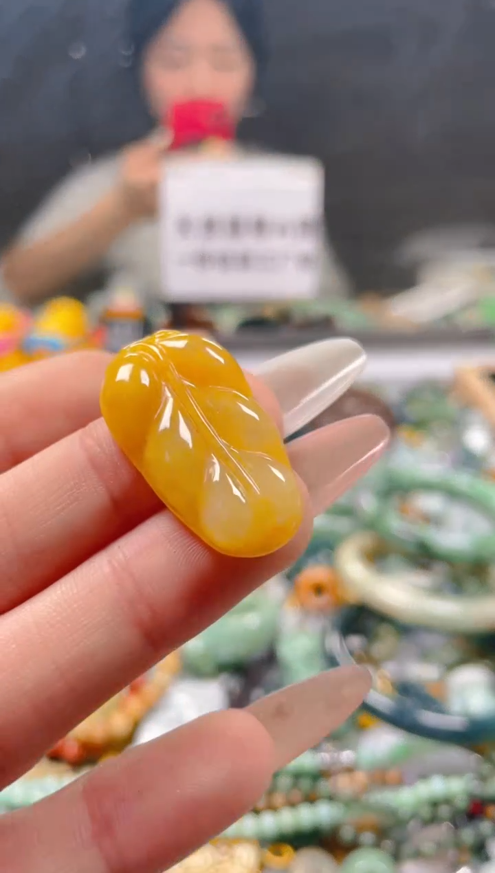 【闪购商品】翡翠颈饰未镶嵌/B/翡翠A货一图一物