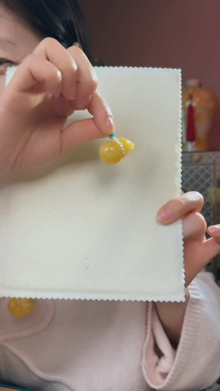 【闪购商品】蜜蜡吊坠(不含链)未镶嵌天然蜜蜡葫芦吊坠