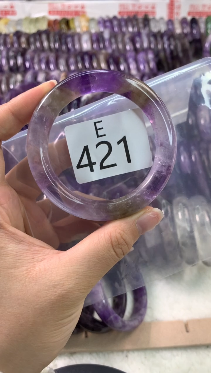 【闪购商品】水晶水晶手镯E未镶嵌421-51