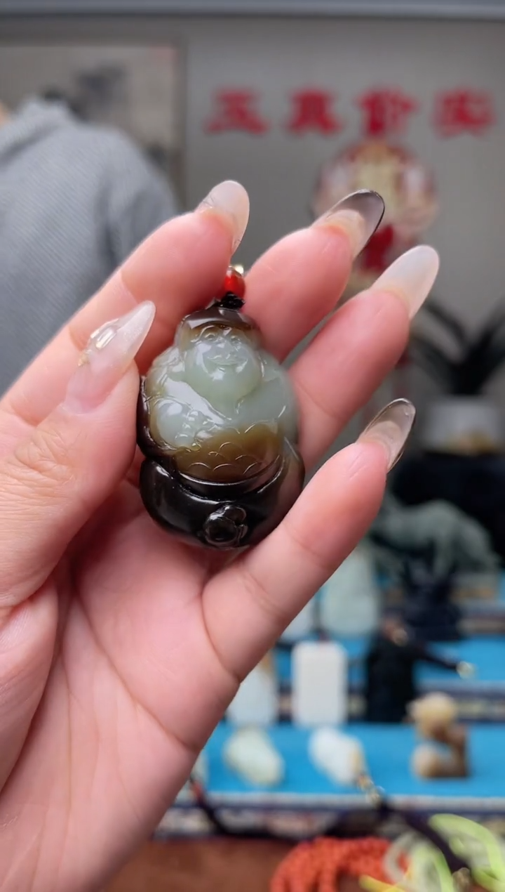 【闪购商品】和田玉挂件未镶嵌1