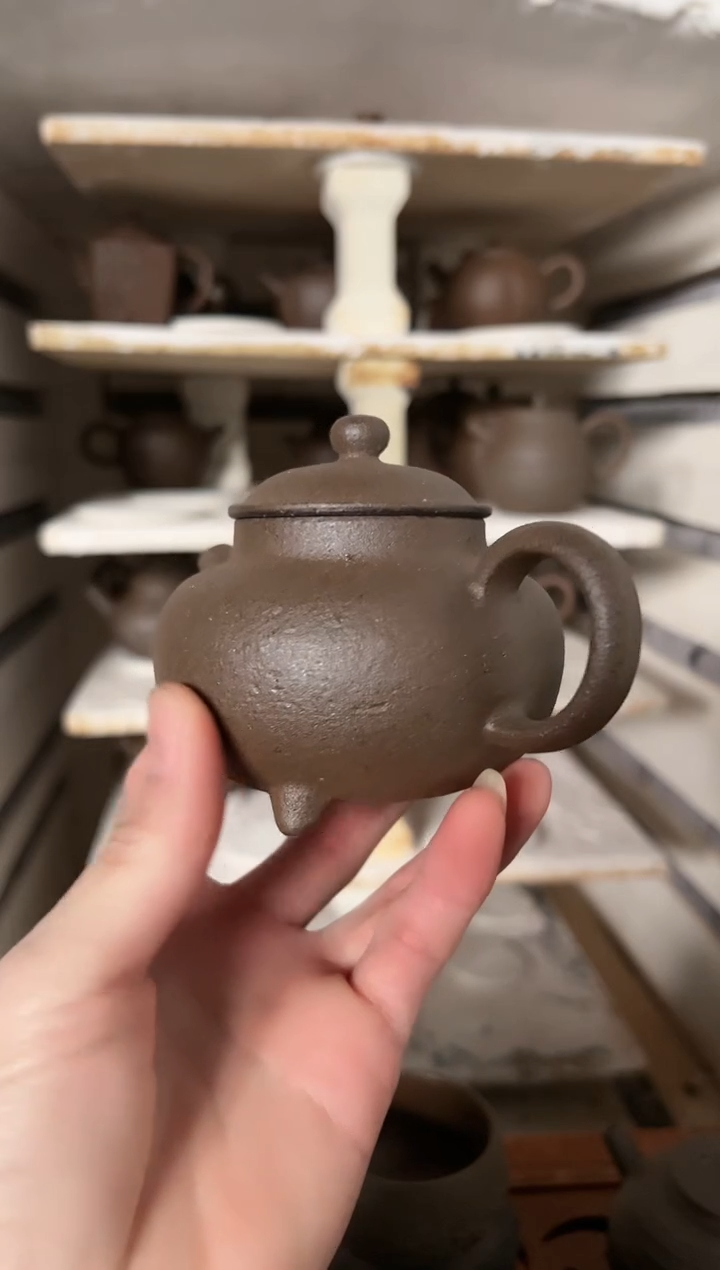 【闪购商品】冰碛岩 陶制手工壶