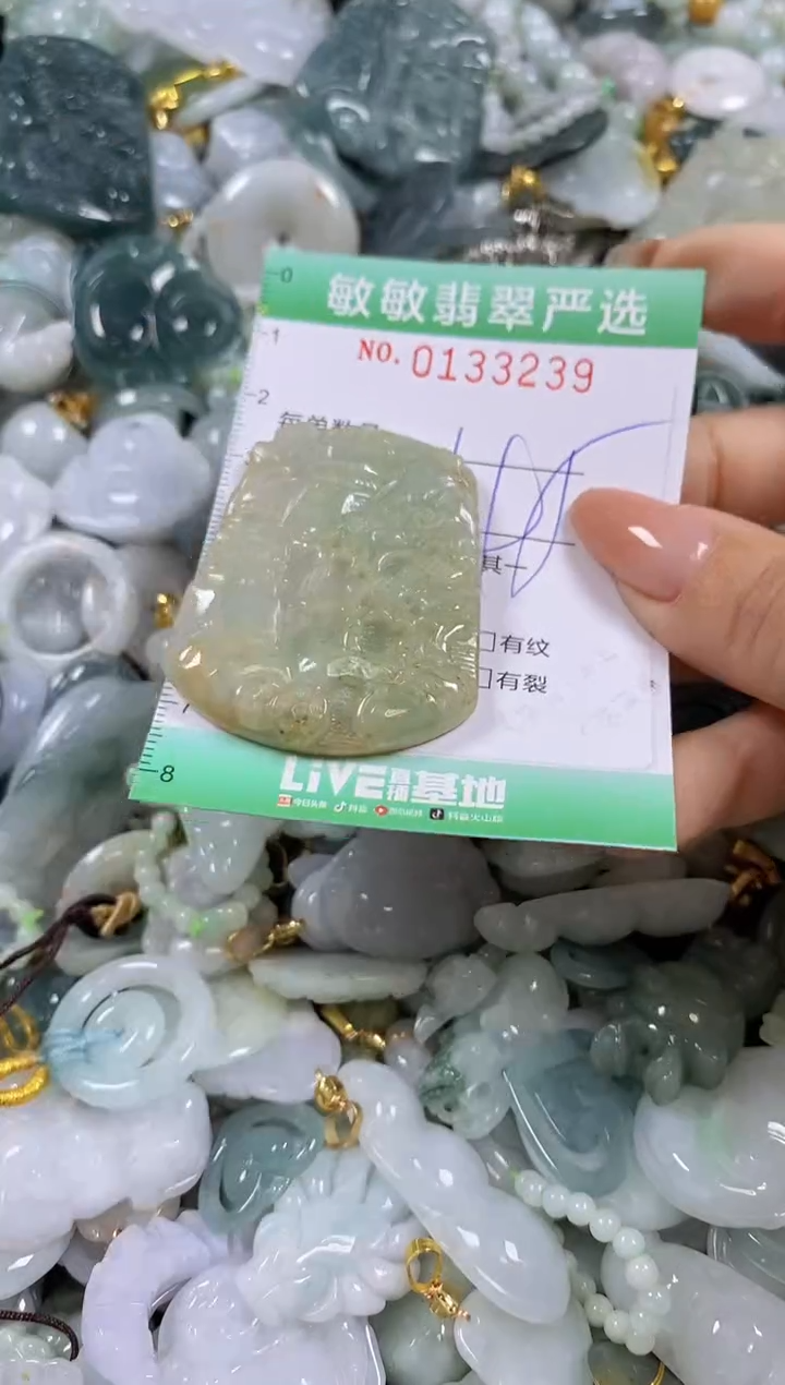 【闪购商品】翡翠颈饰未镶嵌闪购0133239