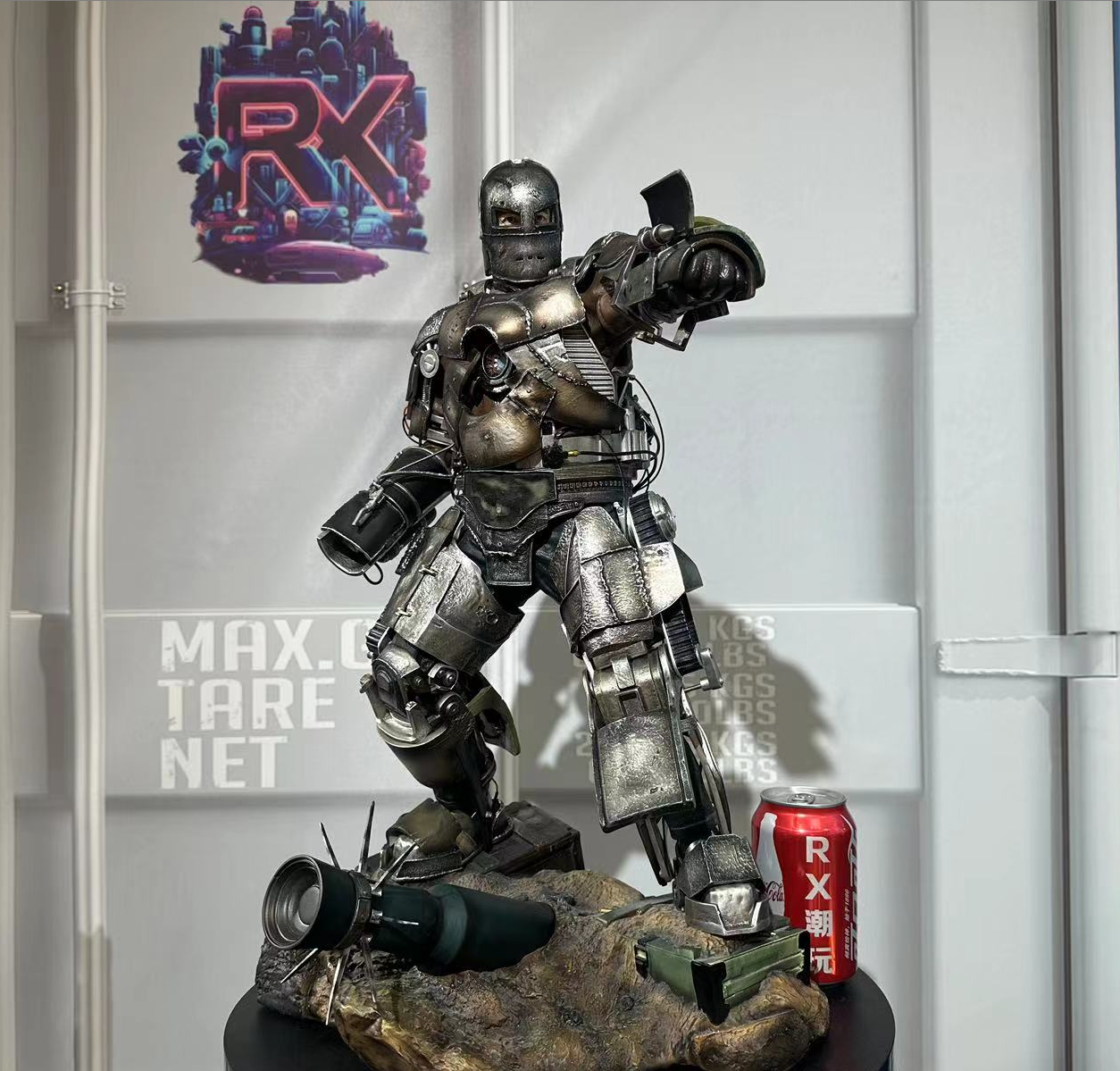 RX钢铁侠漫威系列 1/4MK1全身雕像 树脂手办