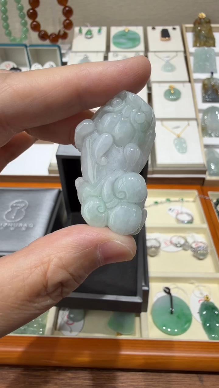 未镶嵌挂件翡翠A货翡翠多样性孤品