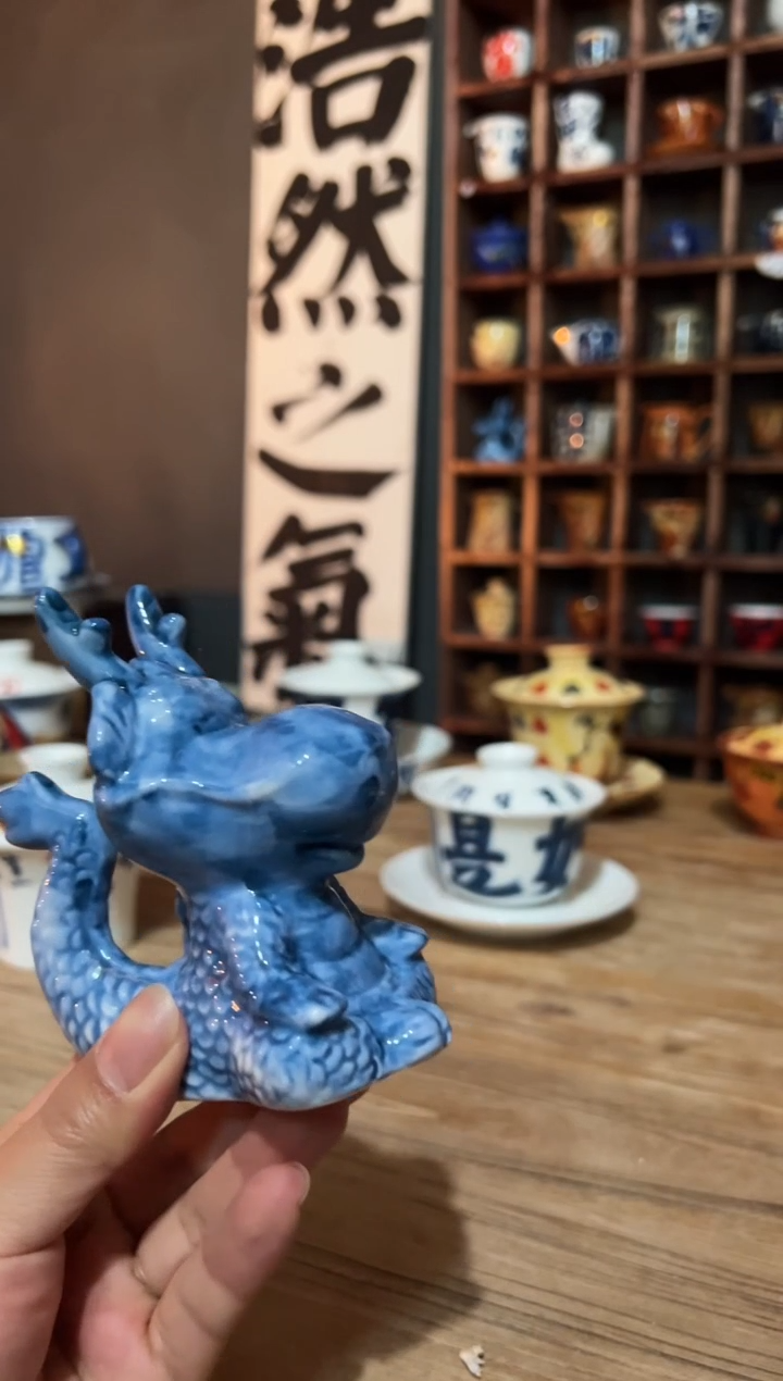 【闪购商品】观云听雨手绘茶具