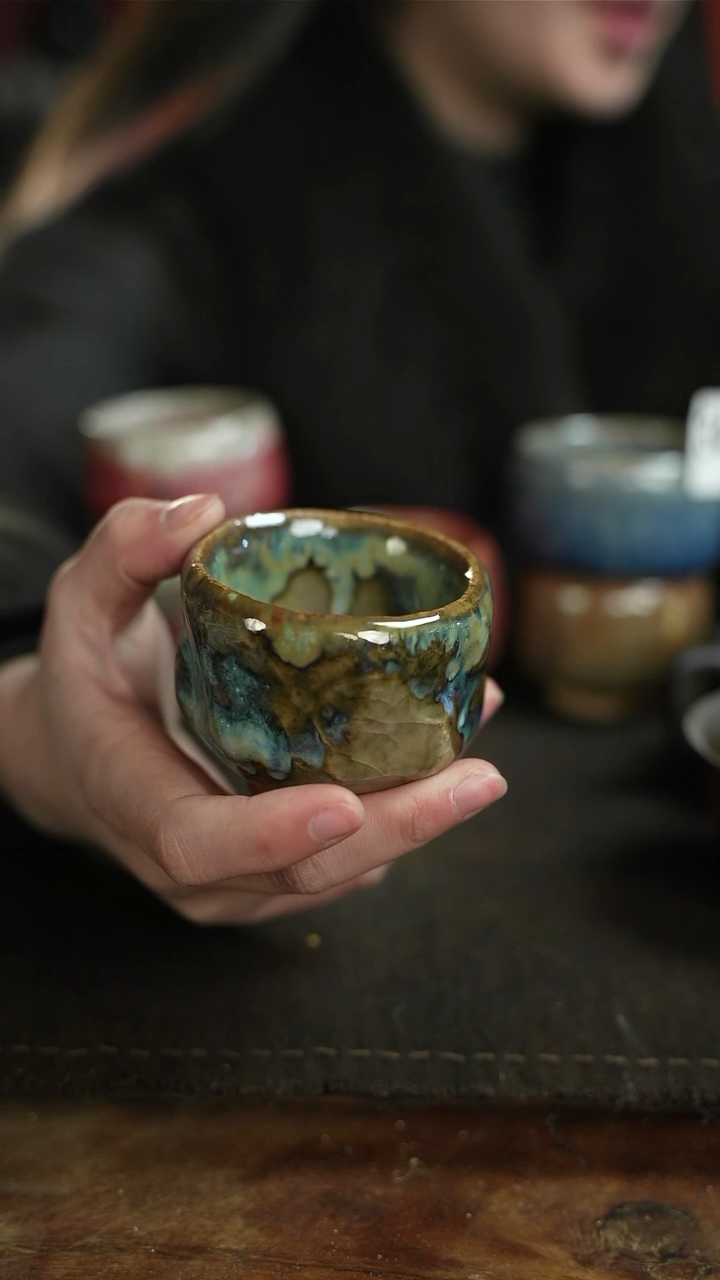 【闪购商品】杯343等烟雨陶瓷手作主人杯