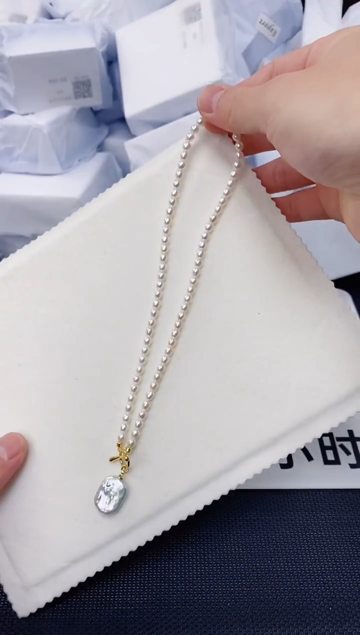 未镶嵌耳饰淡水珍珠xl1063