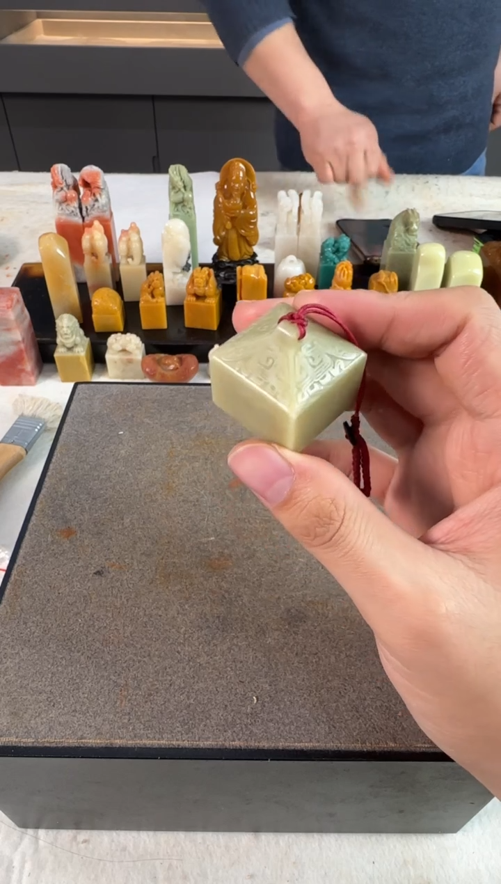 【闪购商品】青田石印石汉印覆斗纽