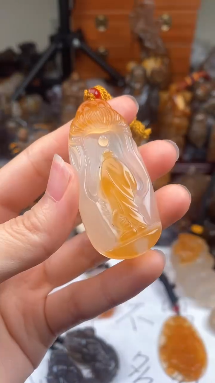 【闪购商品】玛瑙/玉髓颈饰未镶嵌AA