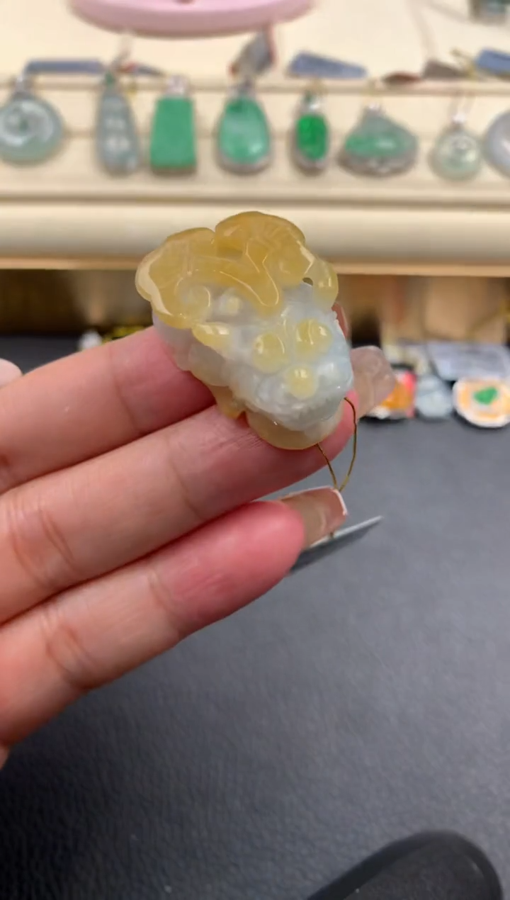 【闪购商品】翡翠颈饰未镶嵌Q91