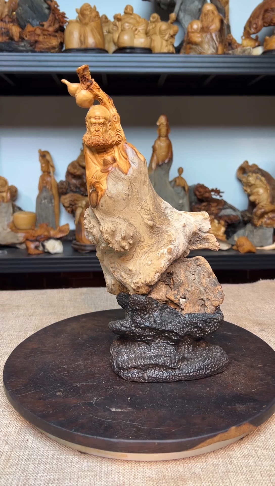 柏木（崖柏）崖柏雕刻件