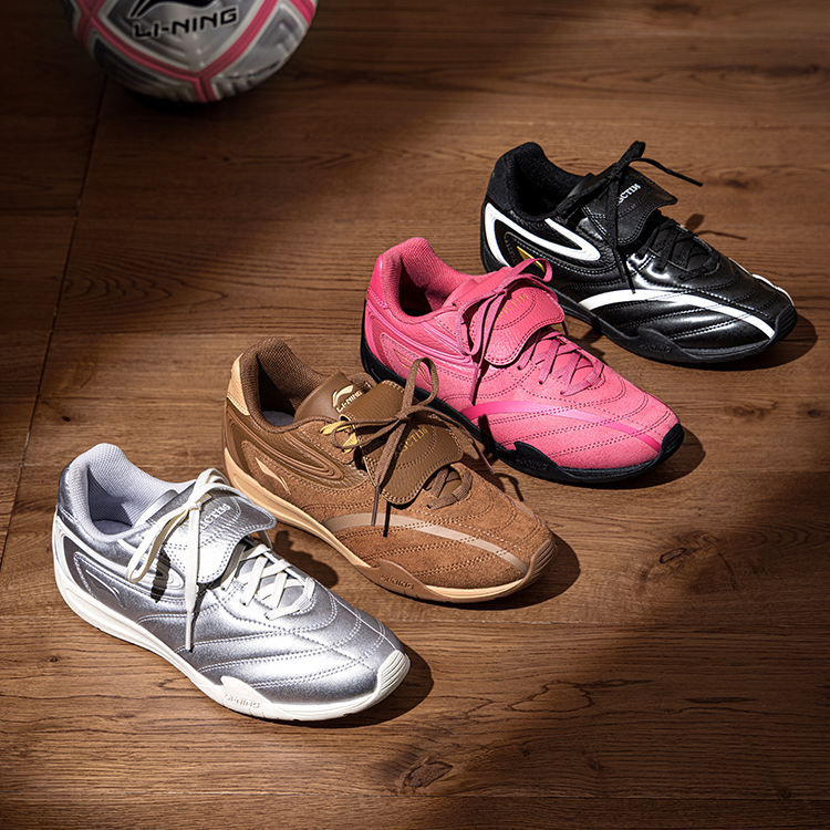 【流光风】李宁菲林Pulse男女足球减震潮流休闲鞋AGLV135/AGLV136