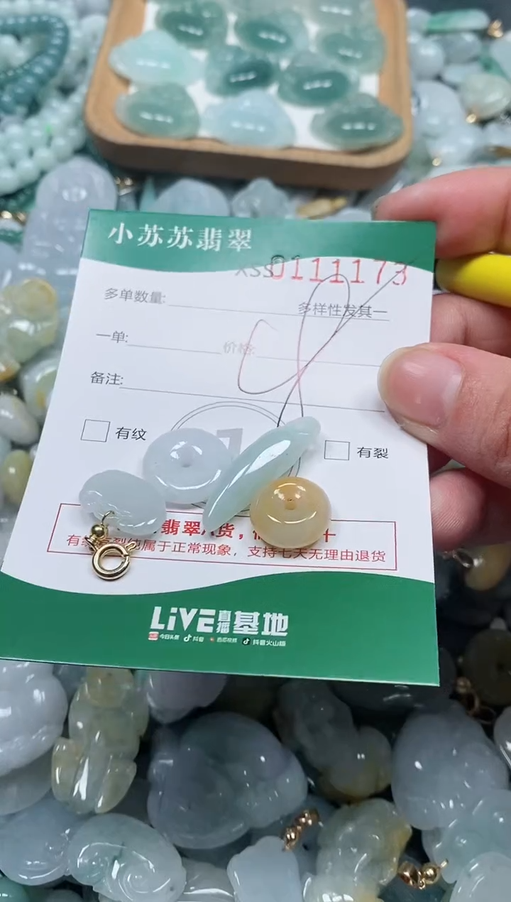 【闪购商品】翡翠颈饰未镶嵌闪购商品0111172