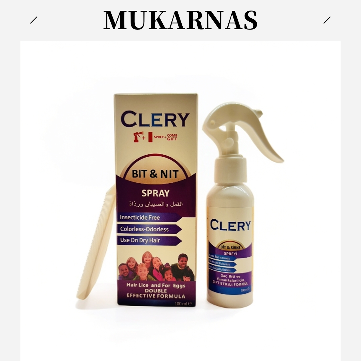 CLERY养护头发跳蚤