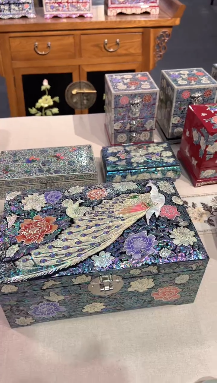 【闪购商品】.全满螺·弘贝雅螺钿漆器文化馆 