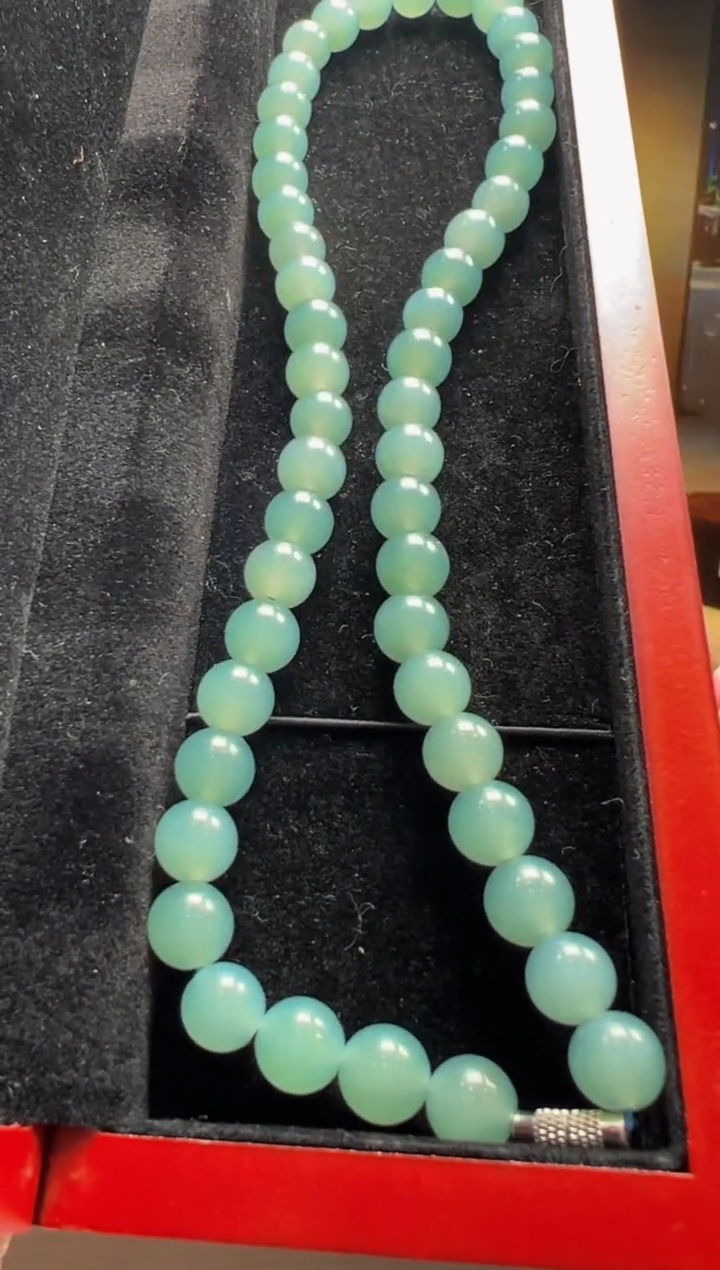 翡翠未镶嵌颈饰G2025-4-21-102