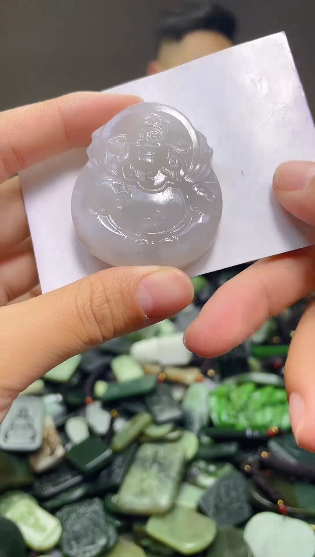 颈饰未镶嵌和田玉383