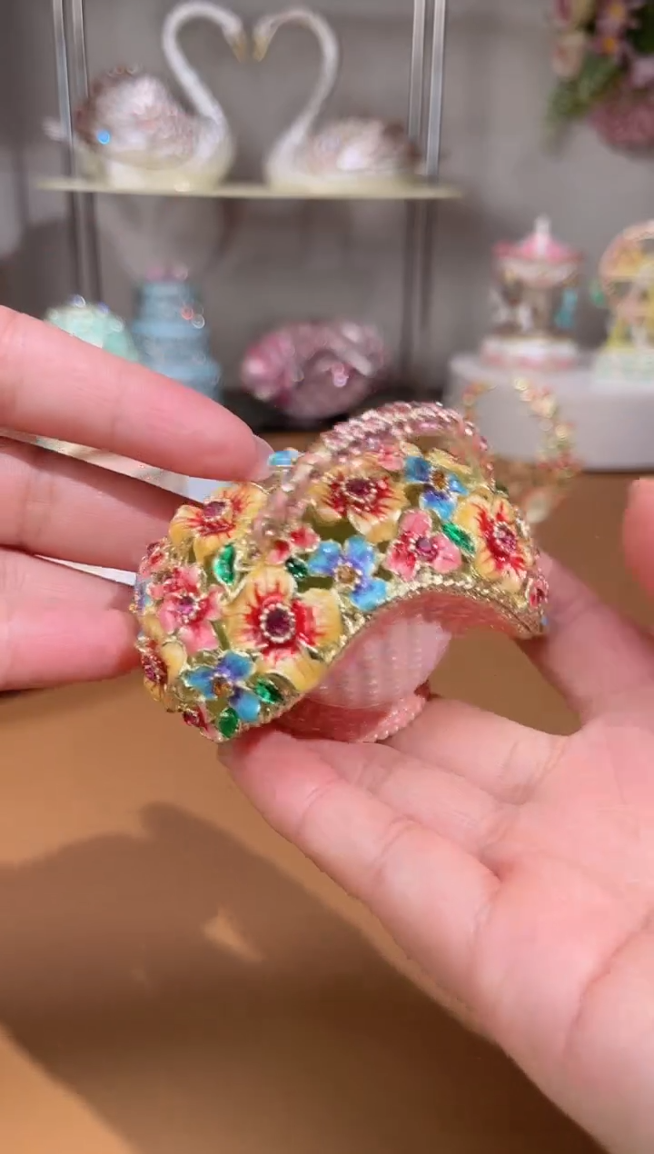 【闪购商品】易尚宝珐琅彩首饰盒