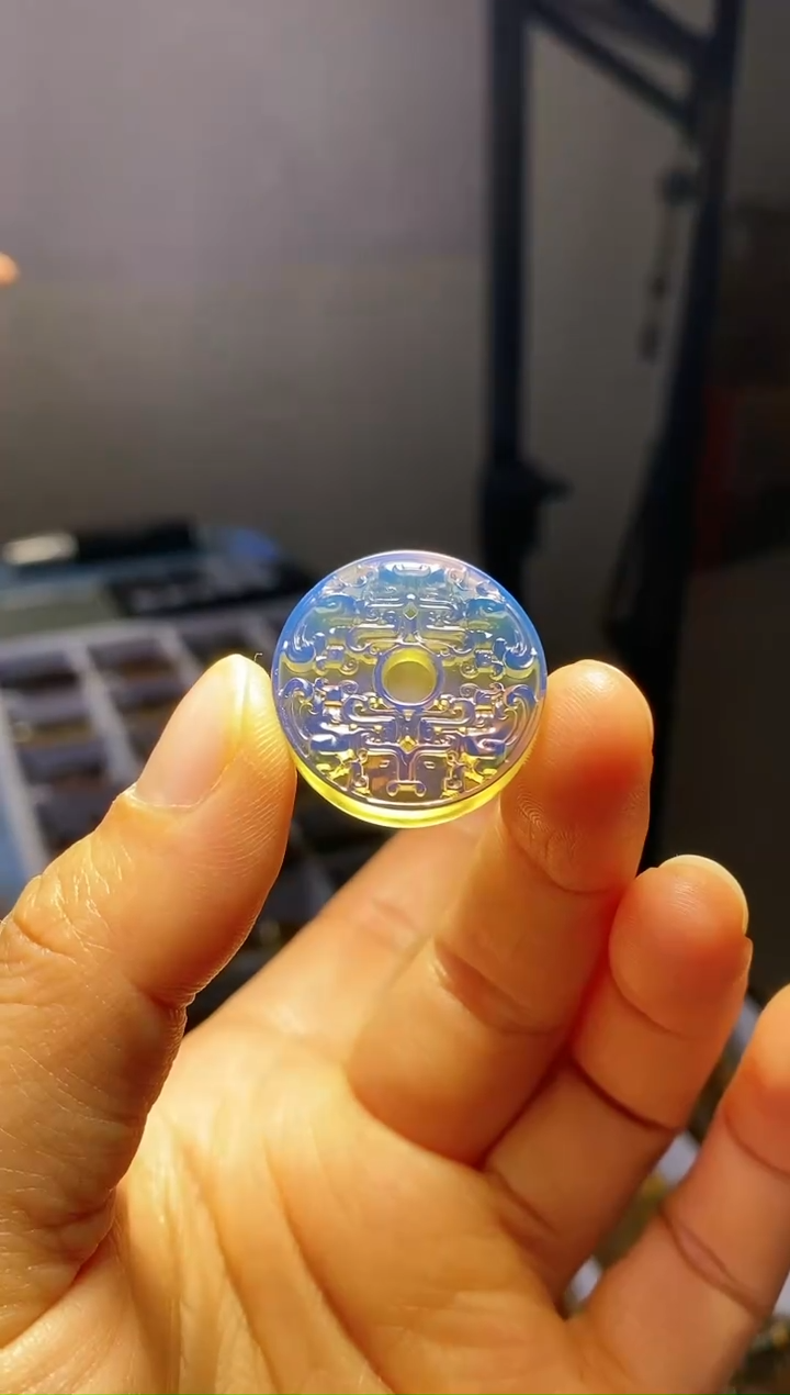 【闪购商品】琥珀颈饰未镶嵌HP98-56（夔牛）小吊坠