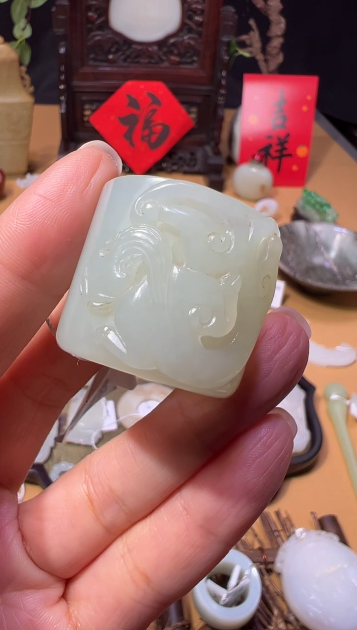 【闪购商品】和田玉XHM-616和田玉扳指