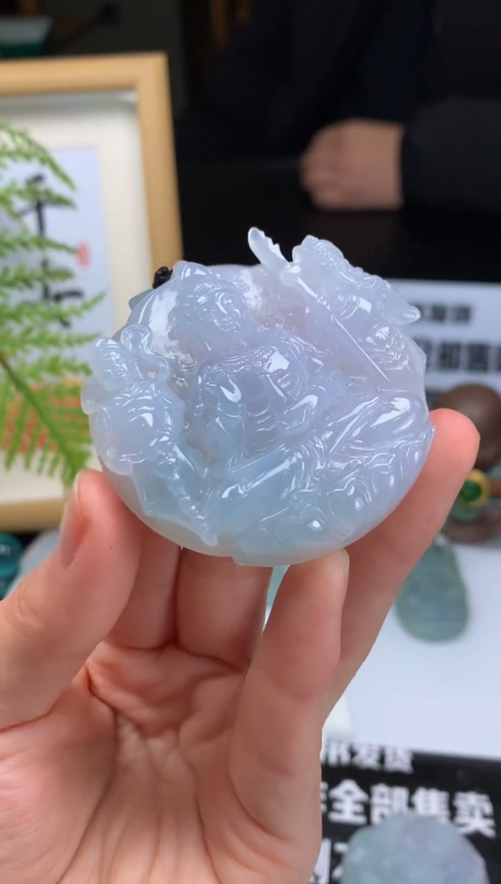 【闪购商品】定制翡翠未镶嵌吊坠-85299