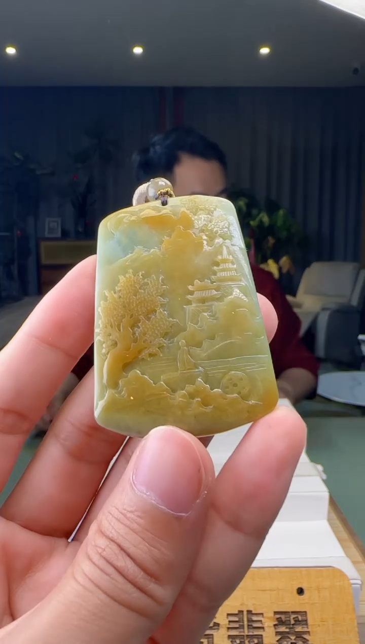 【闪购商品】翡翠未镶嵌颈饰XM@@60B7J14041