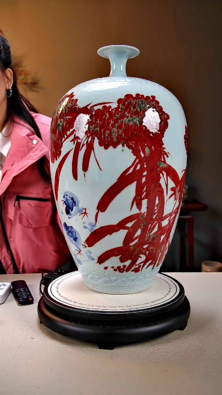 摆件陶景德镇手绘陶瓷62