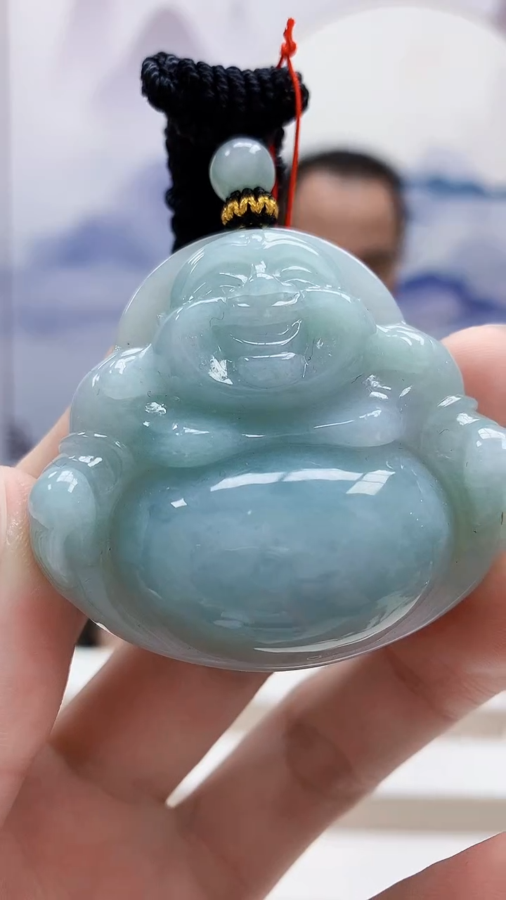 未镶嵌定制翡翠4957ry-毛货挂件17