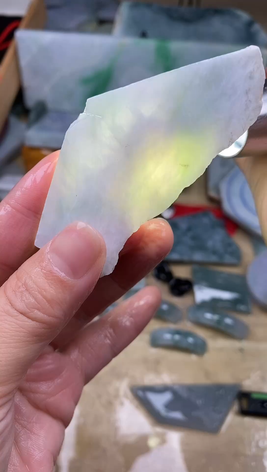 裸石翡翠缅甸翡翠A货498