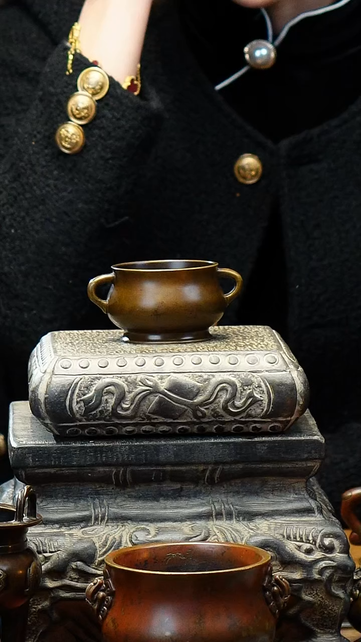 炉天下迷你蚰龙耳炉