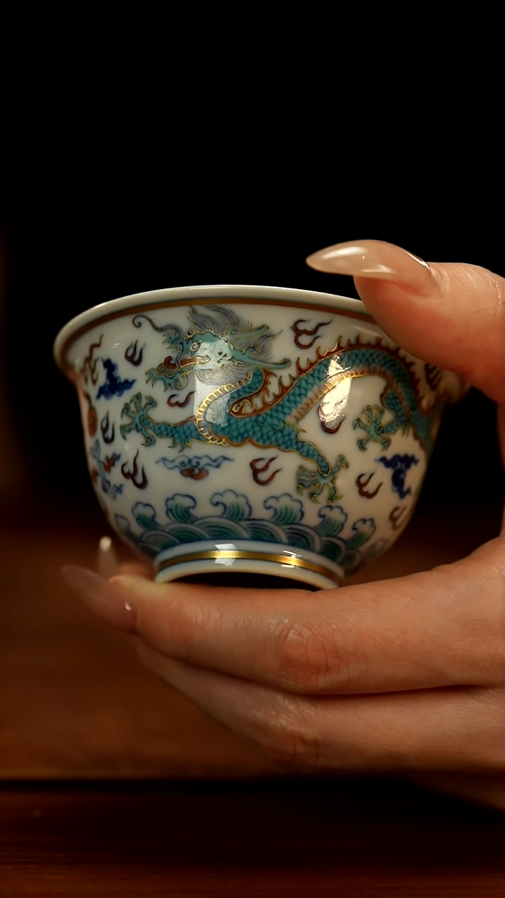 【闪购商品】瓷片涂杏花             