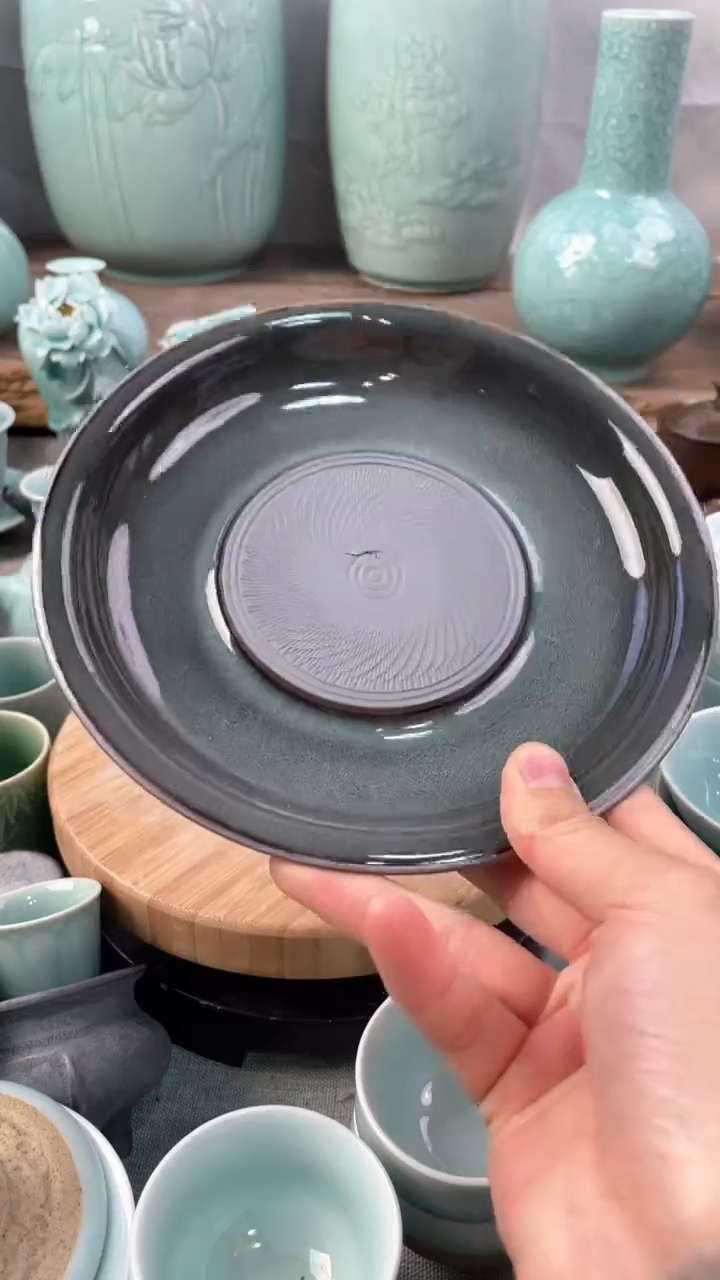 【闪购商品】特价 微瑕 慧仙青瓷