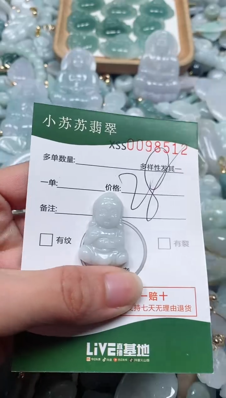 【闪购商品】翡翠颈饰未镶嵌闪购商品0098512