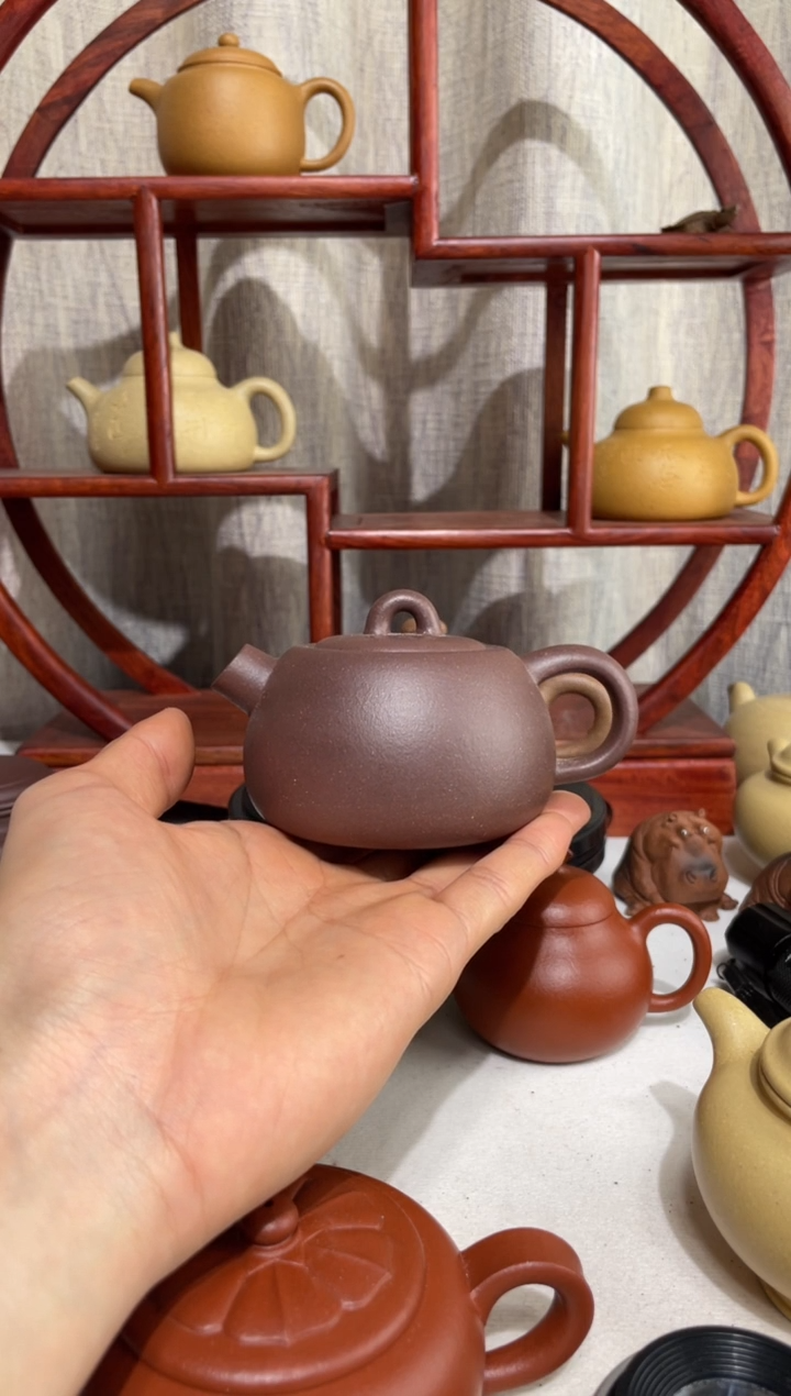 【闪购商品】紫砂茶壶台西底板紫泥炮嘴