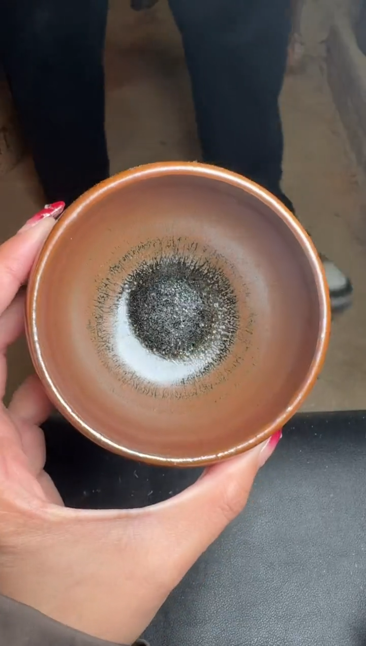 【闪购商品】茶盏行云龙窑柴烧165