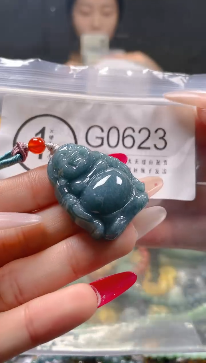 【闪购商品】翡翠颈饰未镶嵌/G/翡翠A货一图一物