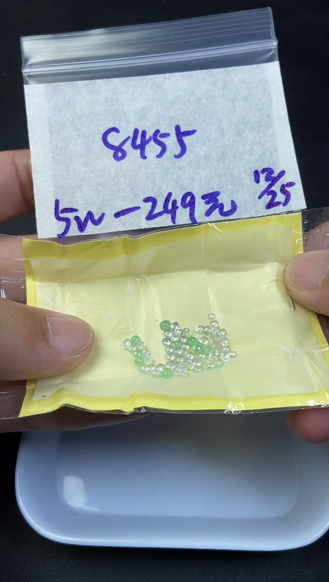 未镶嵌定制翡翠用****5毛货需精细抛光