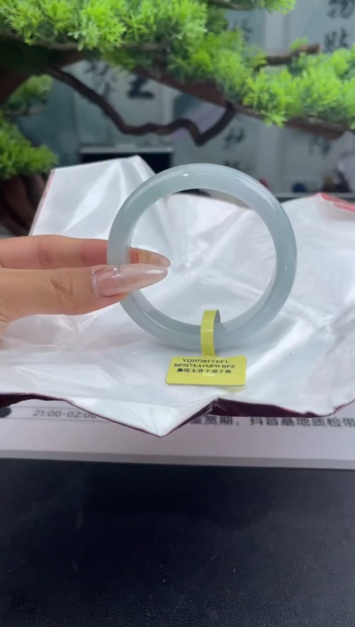 翡翠未镶嵌手镯5翡翠手镯