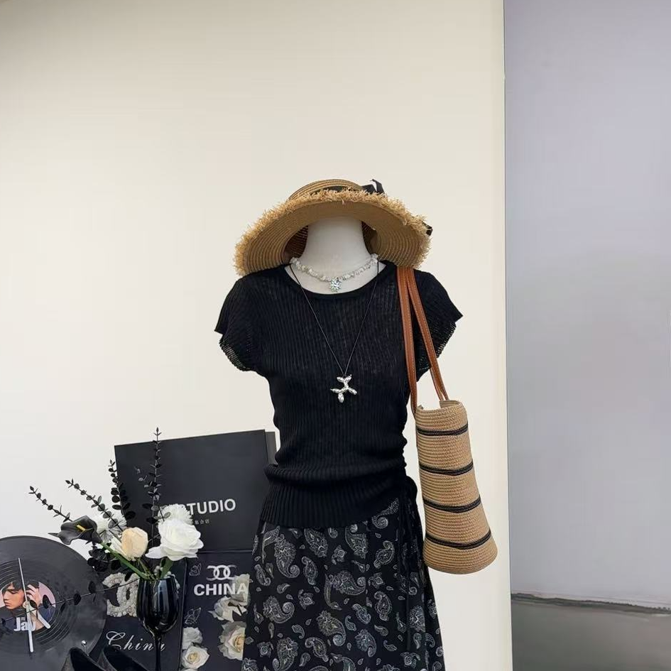 【东大门抽绳】高级感显瘦上衣-10022