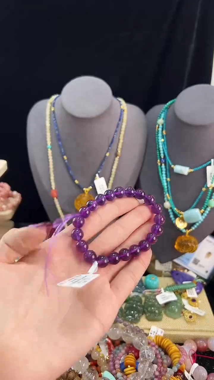 【闪购商品】紫晶手链未镶嵌手串