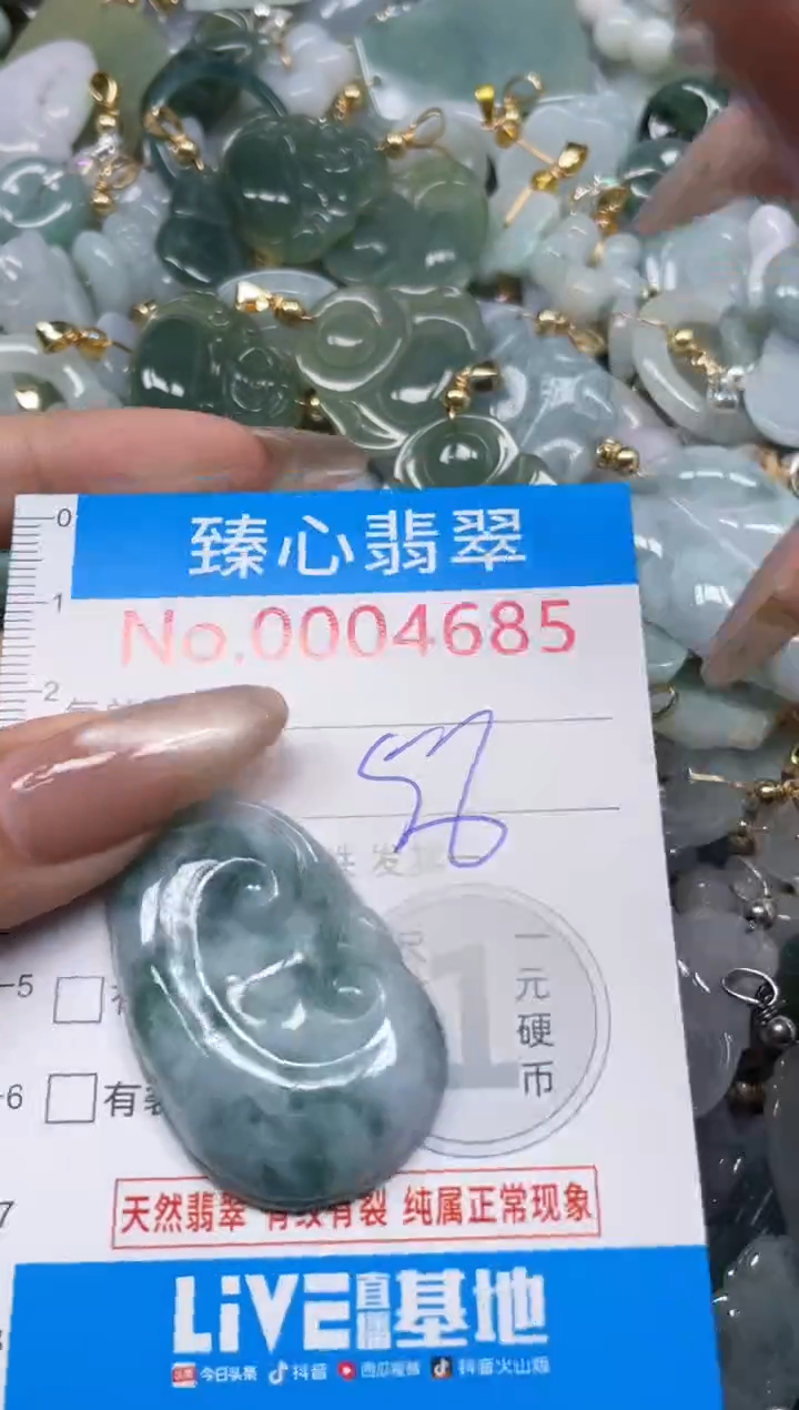 颈饰未镶嵌翡翠4685